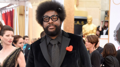 Questlove arrives at the Oscars