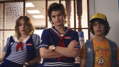 Characters from netflix's stranger things season 3