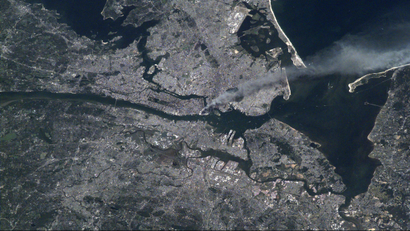 September 11th from space