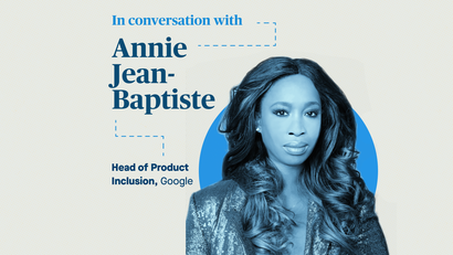 Annie Jean-Baptiste, head of product inclusion, Google
