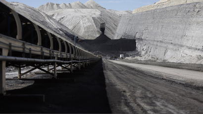 The Jim Bridger coal mine in Wyoming.