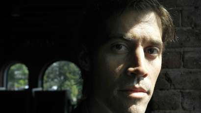 Journalist James Foley, of Rochester, N.H., is seen in Boston, Friday, May 27, 2011. Foley, who was working for the Boston-based GlobalPost while reporting on the conflict in Libya, was captured along with two others by Libyan government forces on April 5, 2011.