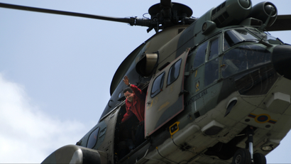 Chavez helicopter
