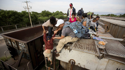 The number of Central American immigrant children to the US is growing