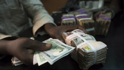 Naira exchange rate with dollar