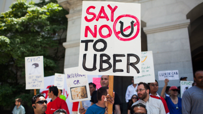Uber funding threat weakness