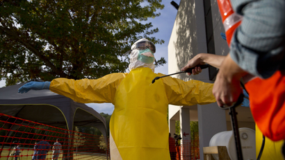 Ebola hazmat suit