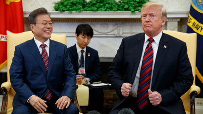 The Trump-Kim summit may be delayed.