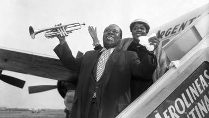 Louis Armstrong in Ghana: Watch this classic dance party