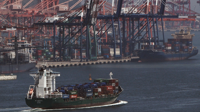 container ships shipping south korea