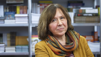 Belarussian writer Svetlana Alexievich