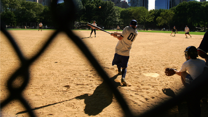 Corporate summer softball