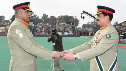 Pakistan Army Raheel Sharif Qamar Javed Bajwa