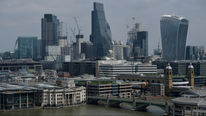 The City of London financial district