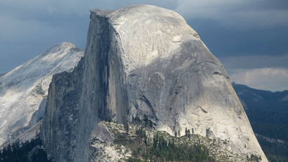 An image of the Half Dome at Yosemite.