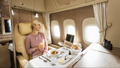 Emirates first class 777