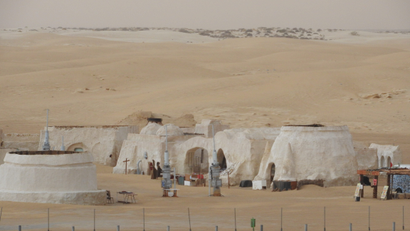 Abandoned Star Wars set in Tunisia