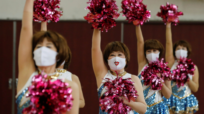 The Wider Image: Don't call us grannies: Meet Japan's senior cheer squad
