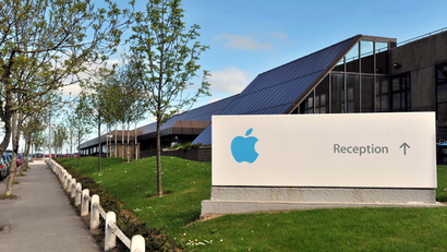 Apple Operations International, a subsidiary of Apple Inc, is seen in Hollyhill, Cork, in the south of Ireland May 21, 2013. Ireland said on Tuesday it was not to blame for Apple Inc's low global tax payments after the U.S. Senate said the company paid little or nothing on tens of billions of dollars in profits stashed in Irish subsidiaries.