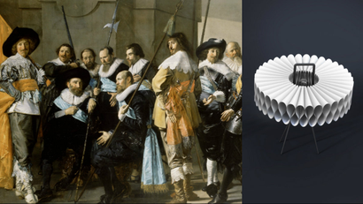 Rijksmuseum collar lamp derivative product