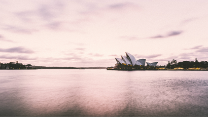 A picture of the Sydney Opera House.