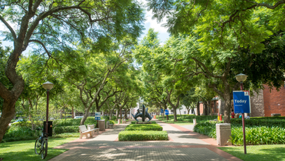 The University of Pretoria in South Africa is pictured.