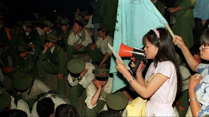 A student in Tiananmen the night before the massacre