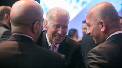 Joe Biden, Vice President of the United States at the Annual Meeting 2017 of the World Economic Forum in Davos, January 17, 2017. Copyright by World Economic Forum / Ciaran McCrickard, 2017.