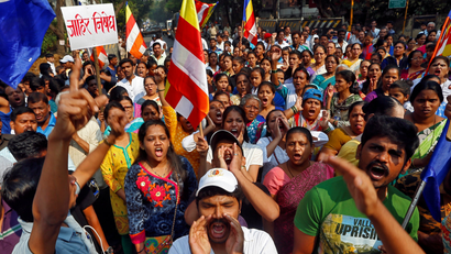Dalit-protest-India-Bhima-koregaon