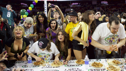 chicken wings eaten super bowl sunday