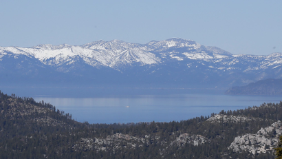 A view of Lake Tahoe.
