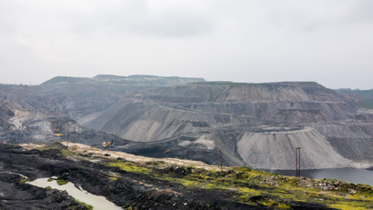 The Dipka Extension mine near Hardi Bazar in Korba, Chhattisgarh, India.
