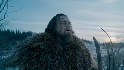 Leonardo DiCaprio in "The Revenant"