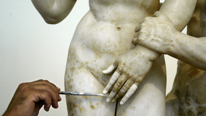 greek marble statue