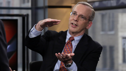 New York Federal Reserve President William Dudley pictured during an interview.