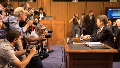 US Supreme Court nominee Brett Kavanaugh testifies in Washington