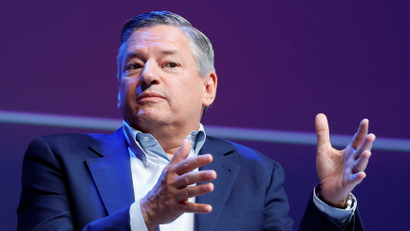 Netflix co-CEO Ted Sarandos speaks at Cannes Lions