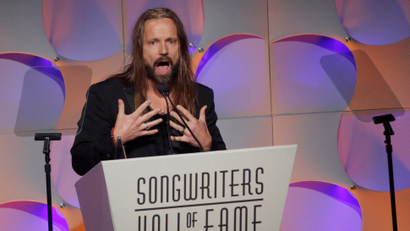 Max Martin being inducted in the songwriters Hall of Fame.