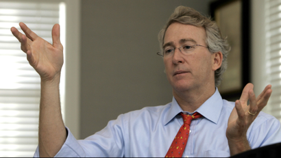 Aubrey McClendon, co-founder of Chesapeake Energy Corp., is pictured during a 2005 interview.