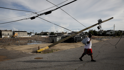 The electric grid in New Orleans was devastated by Hurricane Ida.