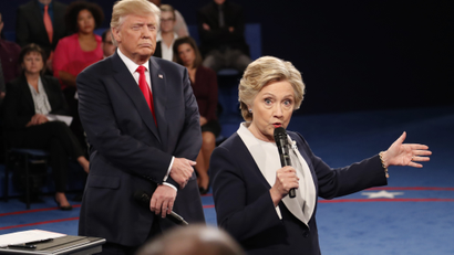 Hillary Clinton, Donald Trump presidential debate