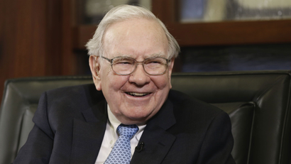 Warren Buffett round face
