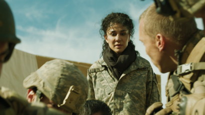 Layla Alizada portrays a US military interpreter in the film Day One.