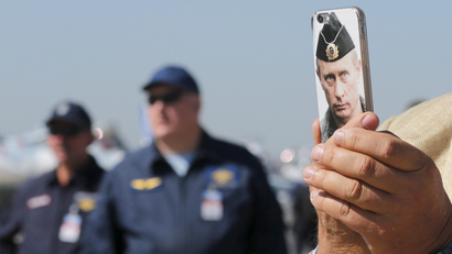 Putin mobile phone in Russia