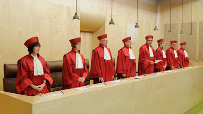 Judges of Germany's Constitutional Court