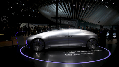 mercedes automated car
