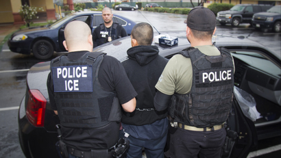 U.S. Immigration and Customs Enforcement, foreign nationals