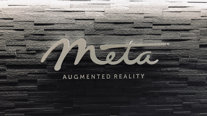 The Meta company logo