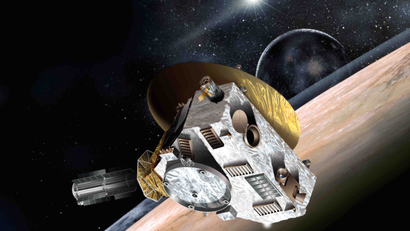 Artist rendering of the Next Horizons spacecraft.