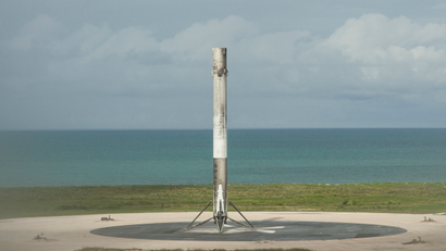 This rocket will head back to the International Space Station in December.